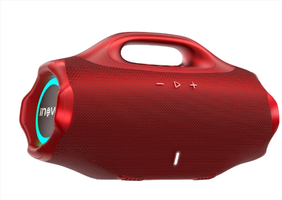 INOVA Caixa de Som Bluetooth 30W Potente IPX6 RGB TWS Bateria 3000mAh 8h Portátil USB TF