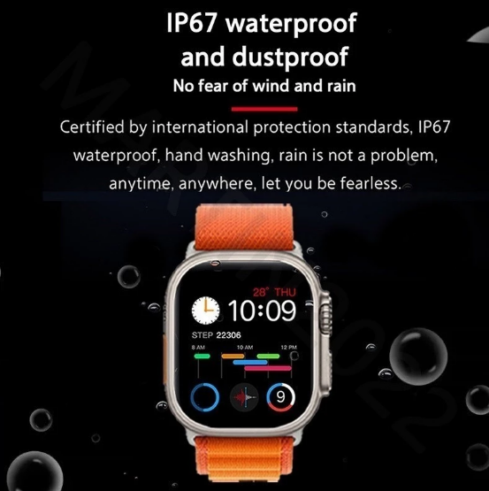 2026 Nova Série 8 Relógio T800 Ultra Smart Watch Esportivo Sem Fio À Prova D'água T800 Ultra2 MAX