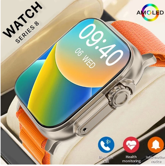 T900 Ultra Smart Watch Series Bluetooth Call IP67 À Prova D'água 49mm 2.09 Polegadas Tela Grande Smartwatch T800