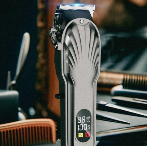 Máquina De Cortar Cabelo e Barba Profissional Portátil Recarregável